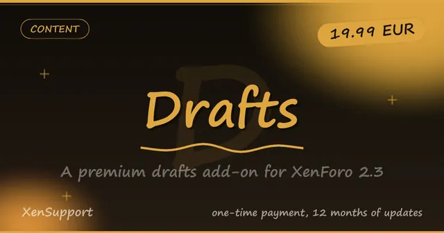 Drafts, the store cover