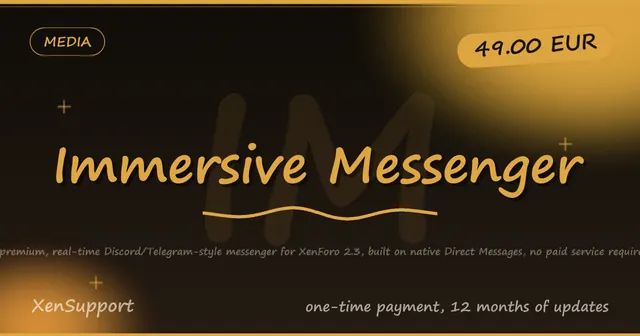 Immersive Messenger, the store cover