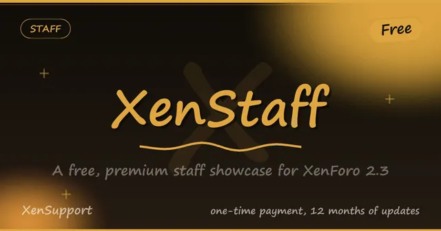 XenStaff, the store cover
