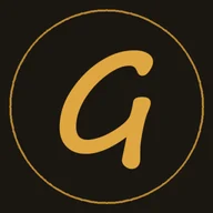 Gwendal's avatar, a gold letter G on a dark disc