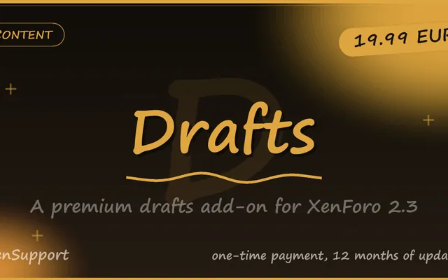 Drafts cover art