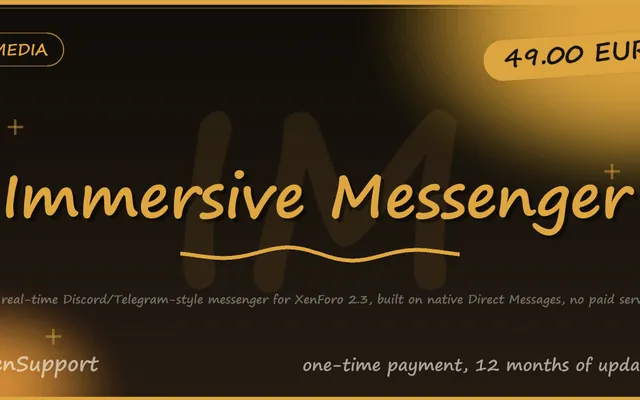 Immersive Messenger cover art